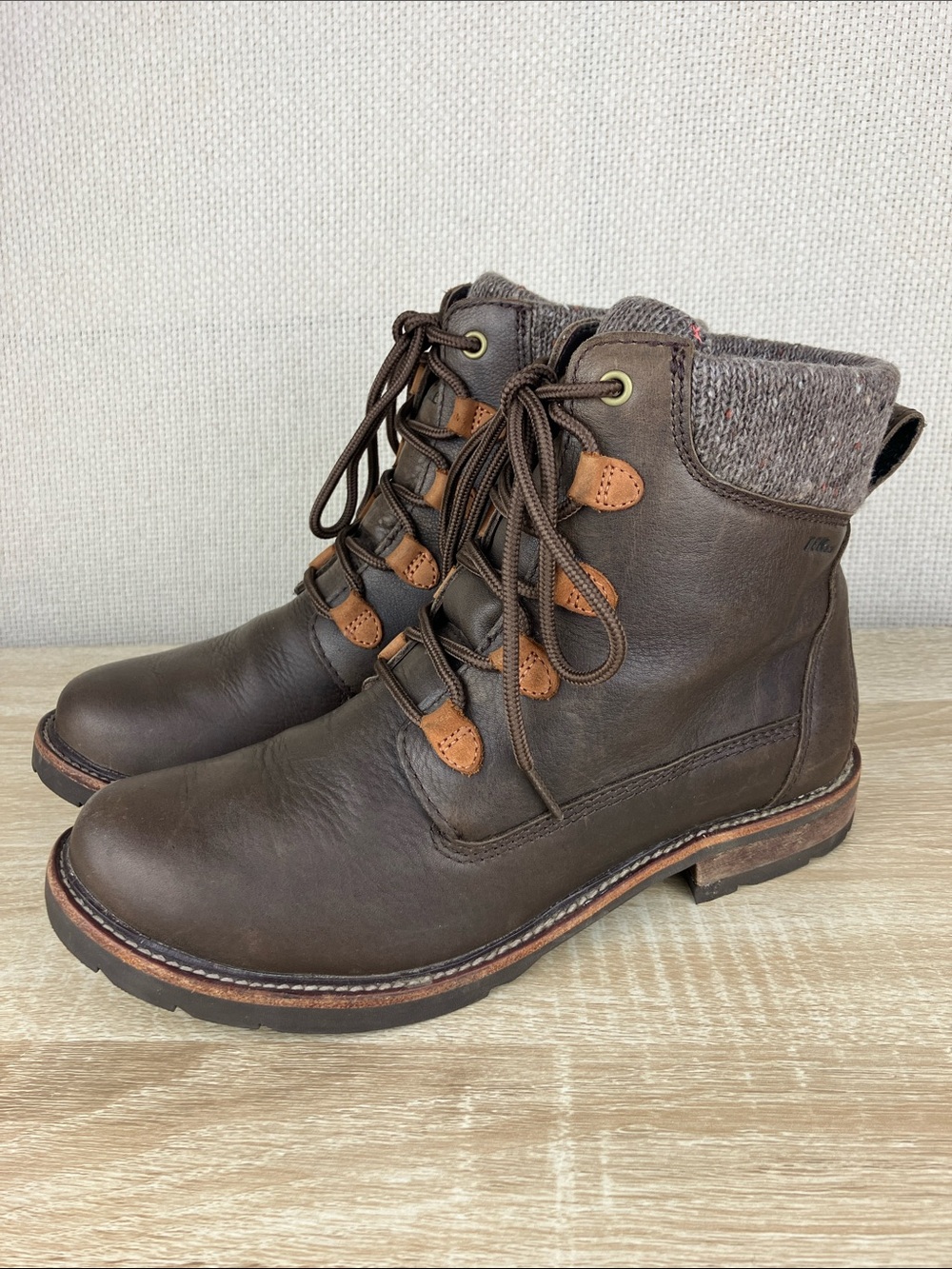 LL Bean East Point Leather Ankle Boots Waterproof Tek 2.5